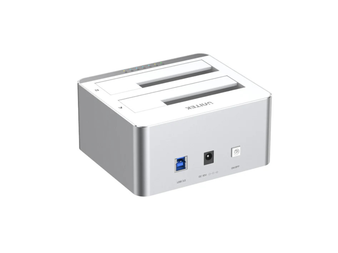 Unitek Y-3026 USB3.0 Dual Bay SATA Docking Station for HDD/SSD Unitek Y-3026 USB3.0 Dual Bay SATA Docking Station for HDD/SSD